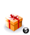 Butterflies in a jack in the box icon